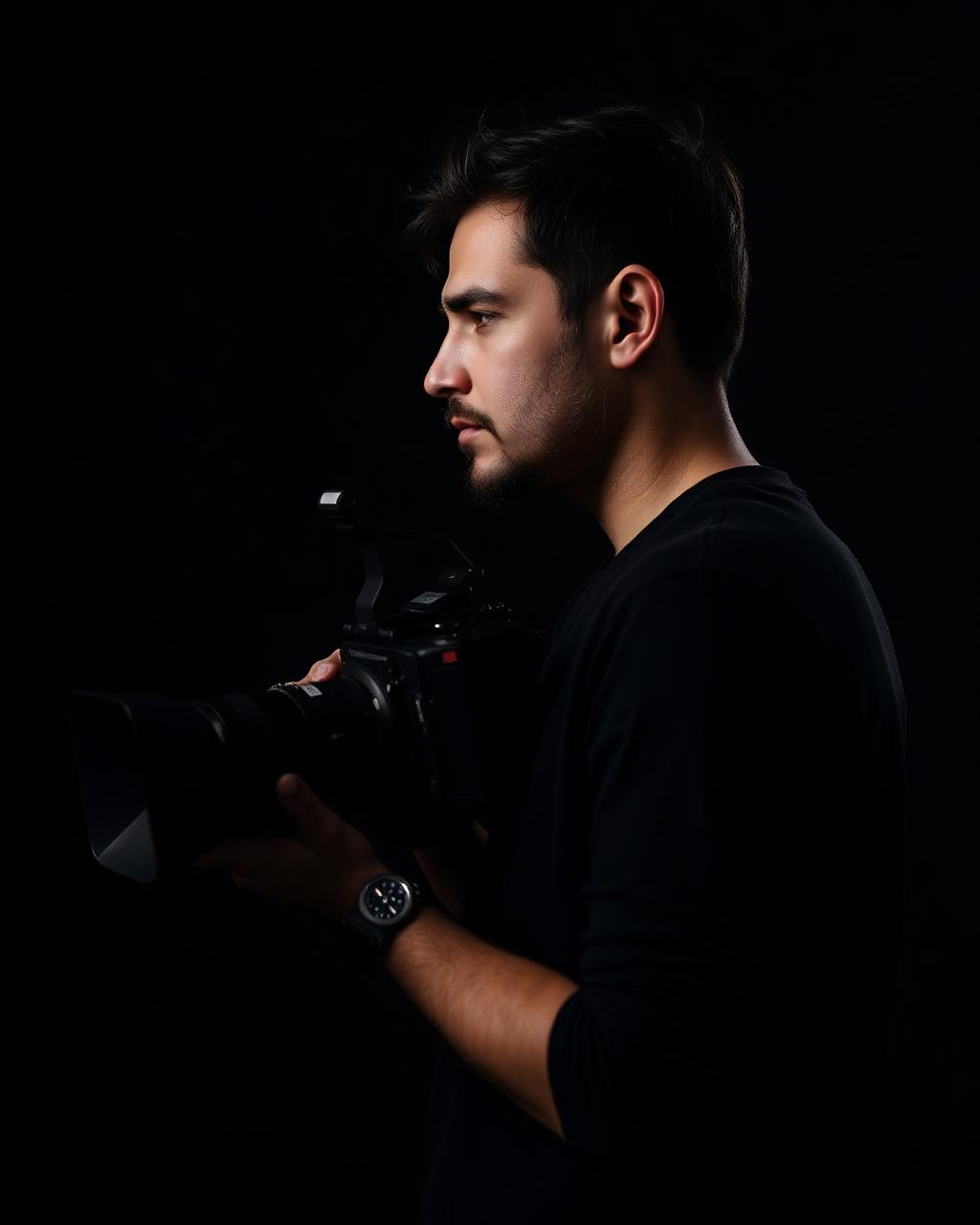 Zain Abid behind the camera